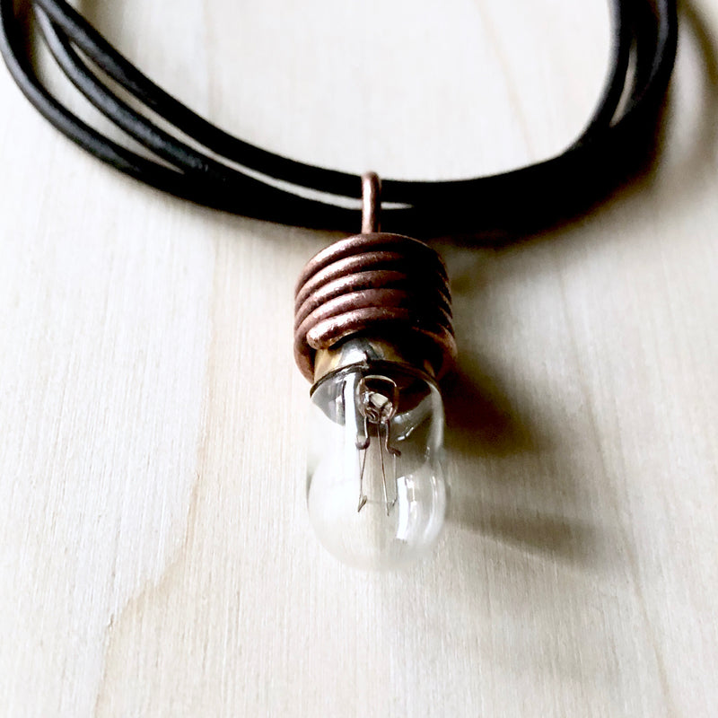 Steampunk Jewelry- 3 Brass Light Bulb Necklace by Tanith-Rohe on DeviantArt